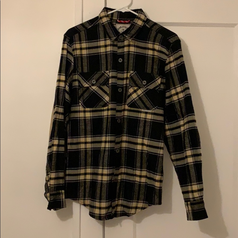 Men’s Iron and Resin Flannel Workshirt